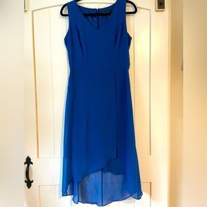 White House Black Market Blue Dress